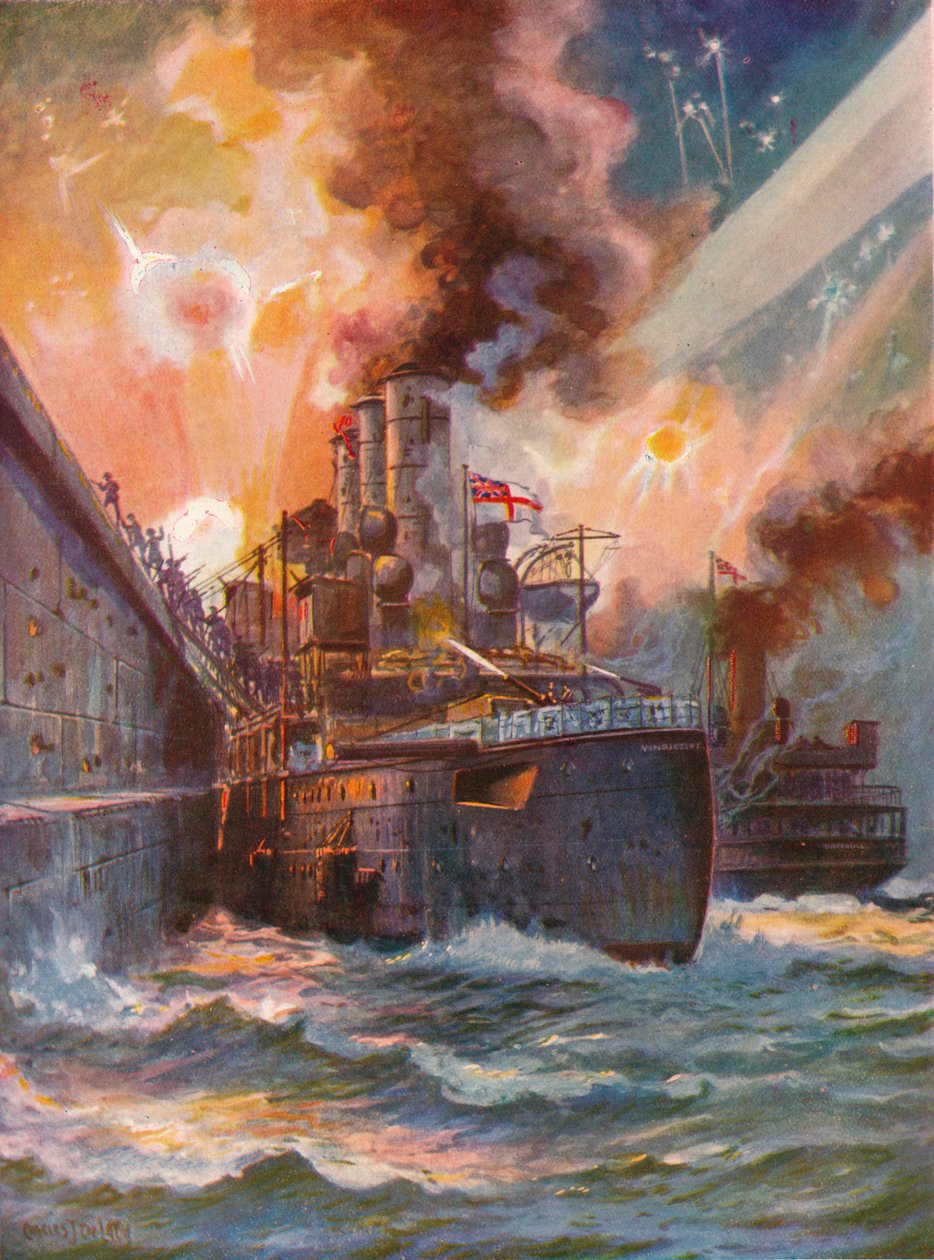 الانتقام في Zeebrugge ، 1918 1919 بواسطة تشارلز جون دي لاسي