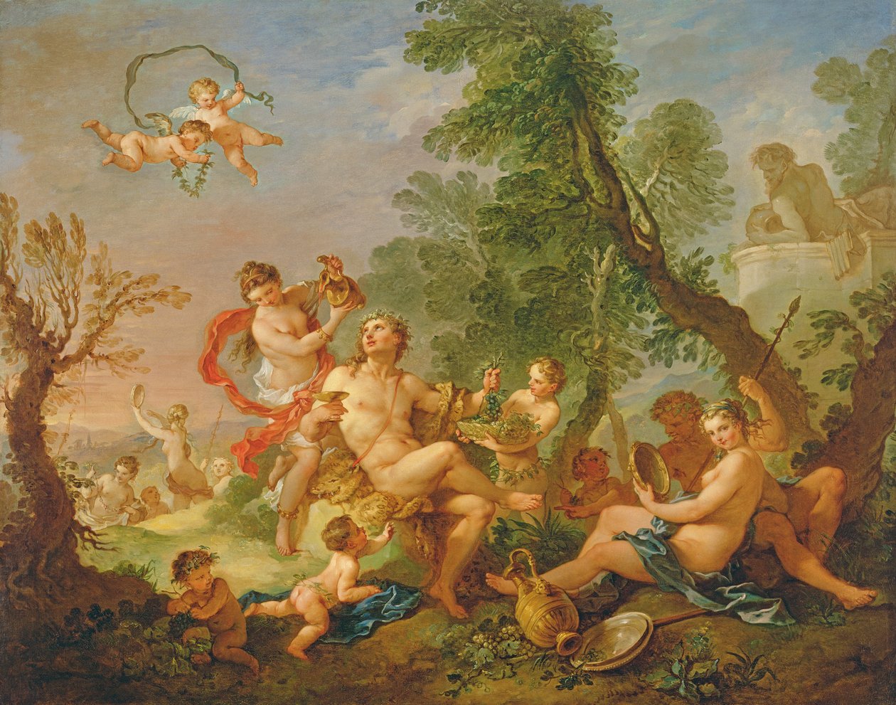 باتشانال ، ج .1747 بواسطة تشارلز جوزيف ناتوار