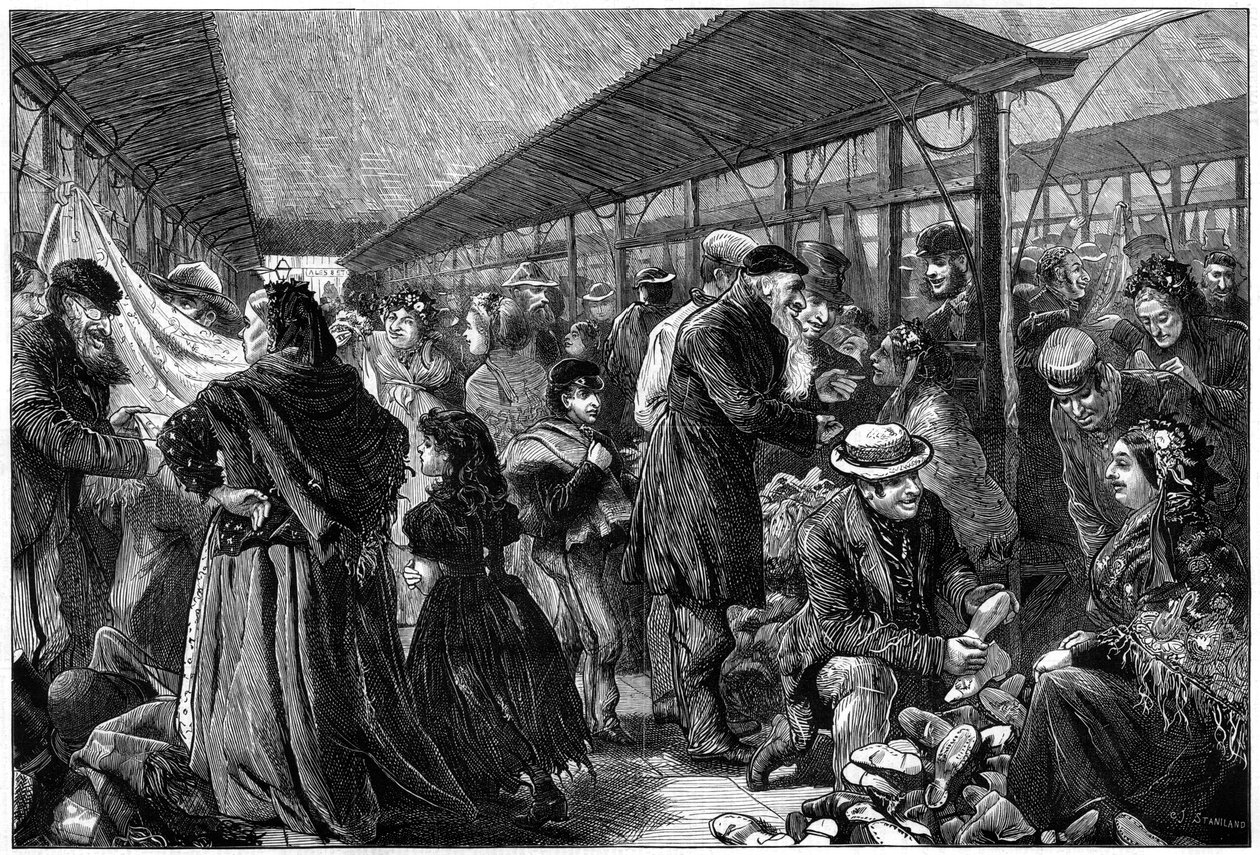 تبادل الملابس القديم ، Phil's Building ، Houndsditch ، لندن ، 1882 بواسطة تشارلز جوزيف ستانيلاند