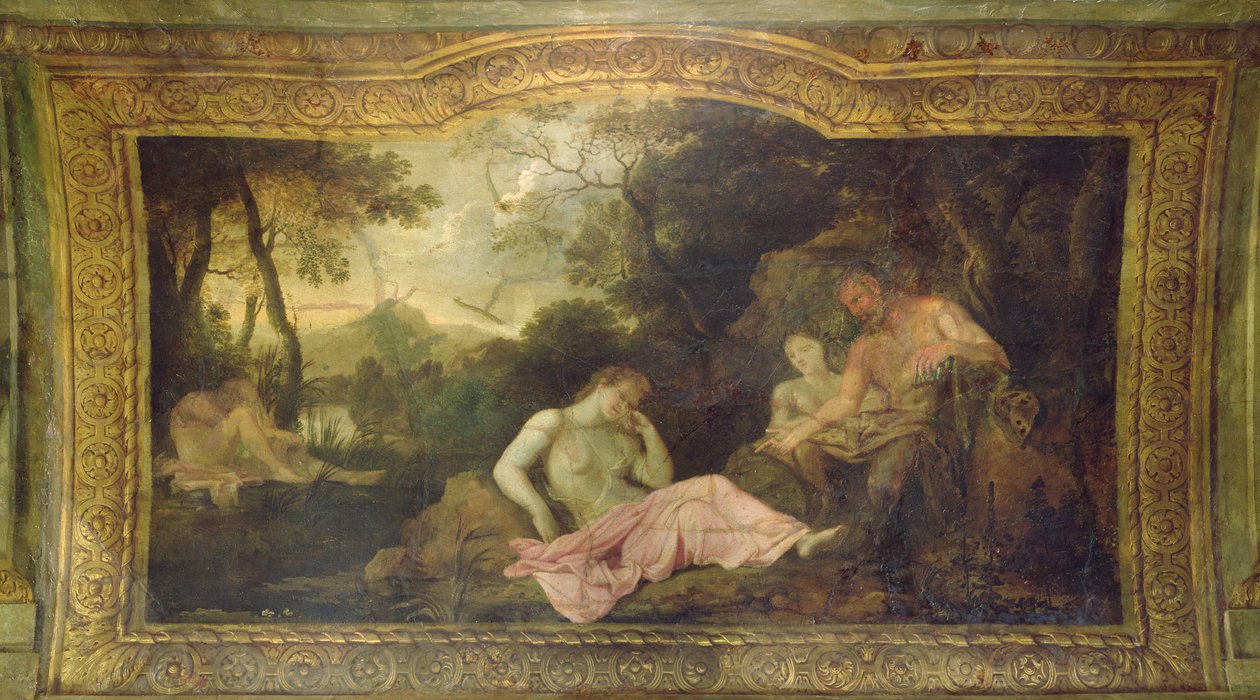 سقف فندق La Rivière (تفاصيل النوم النفسي) ، 1653 بواسطة تشارلز لو برون