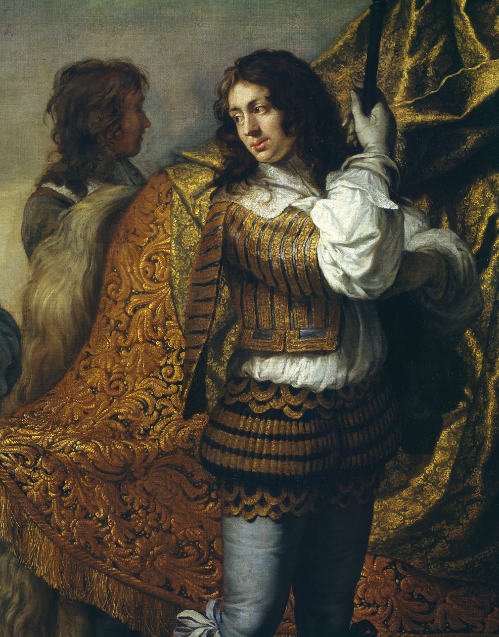 صورة للمستشار سيغير ، بواسطة تشارلز لو برون (1619-1690) ، زيت على قماش ، 295 × 357 سم ، التفاصيل ، حوالي 1660 بواسطة تشارلز لو برون