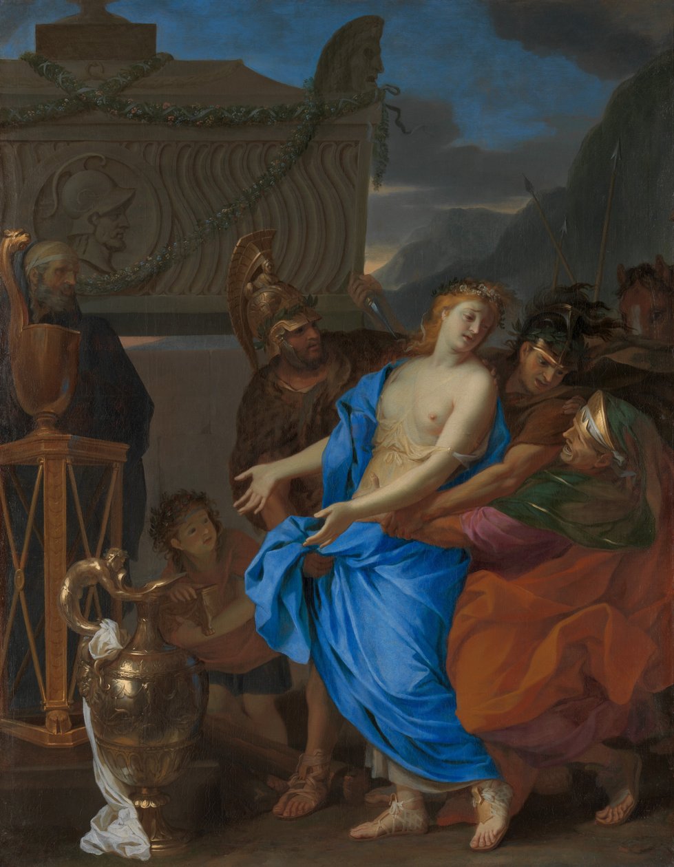 تضحية Polyxena ، 1647. بواسطة تشارلز لو برون