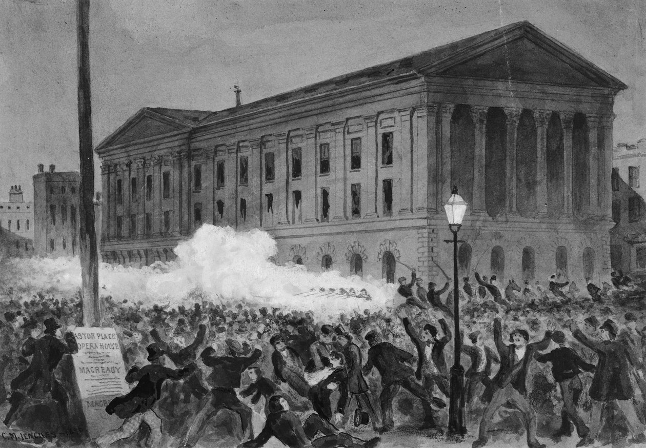 أستور بليس ريوت ، 1849 ، 1896. بواسطة تشارلز إم جينكس