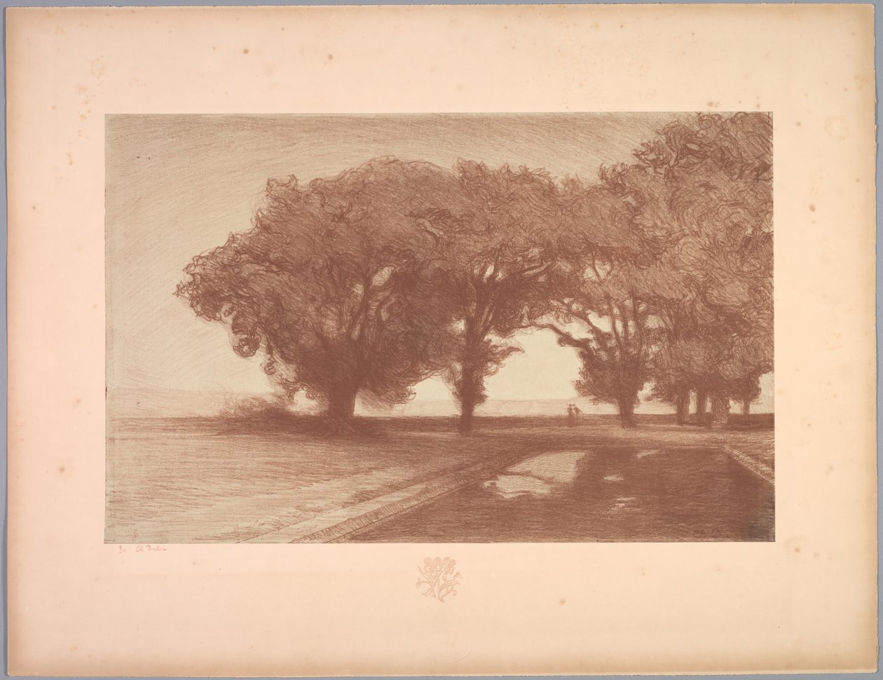 جناح المناظر الطبيعية: المناظر الطبيعية ، اللوحة 8 ، ملاحظة ، زهور الثالوث ، 1892-1893. بواسطة تشارلز ماري دولاك