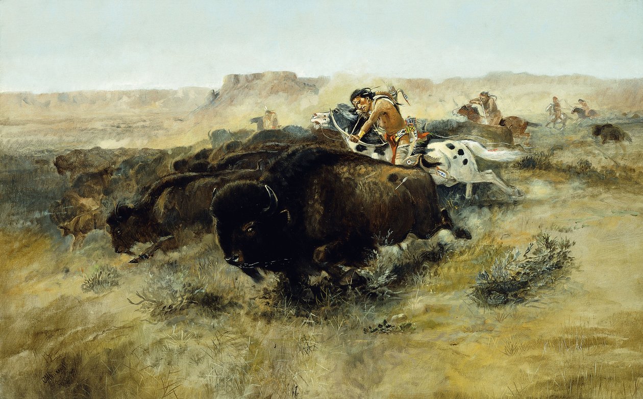 جاموس هانت لا. 7 ، 1892-1895 بواسطة تشارلز ماريون راسل