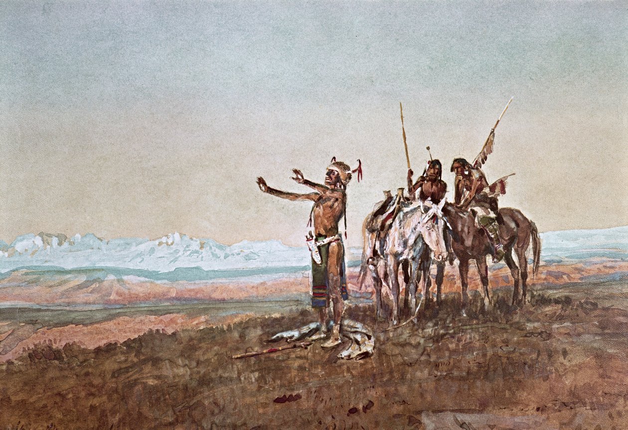 Invocation to the Sun بواسطة تشارلز ماريون راسل