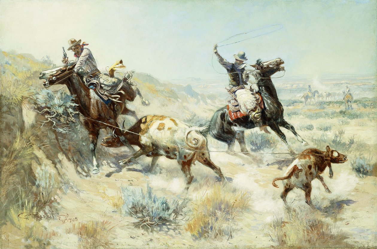 المدى الأم ، 1908 بواسطة تشارلز ماريون راسل