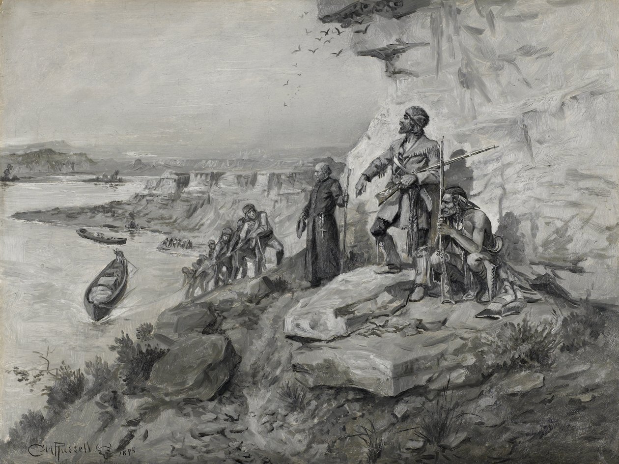 المسافرون ، 1898 بواسطة تشارلز ماريون راسل