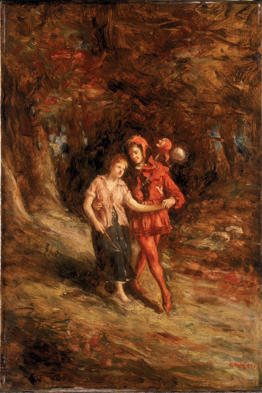 Touchstone و Audrey ، 1890 بواسطة تشارلز مارتن هاردي