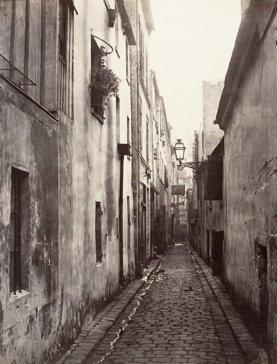 Impasse Briare في Cité Coquenard ، 1860. بواسطة تشارلز مارفيل