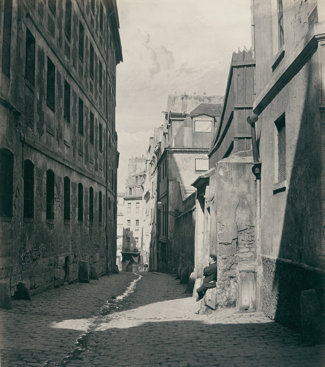 Rue Chartière impasse Chartière of the rue de Reims، 186569. بواسطة تشارلز مارفيل