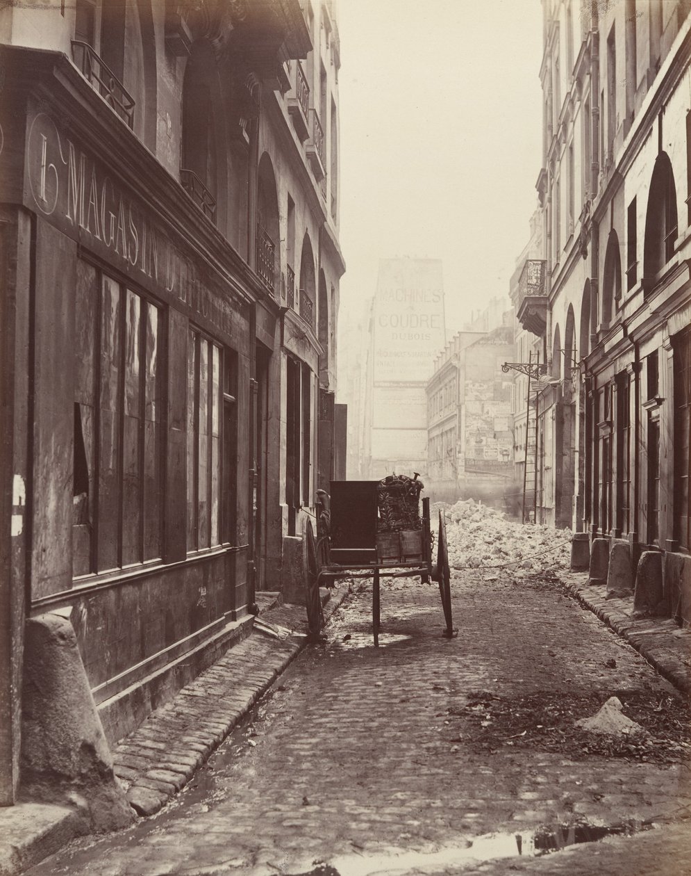 شارع إستيان ، من شارع باوتشر ، 1862-65. بواسطة تشارلز مارفيل
