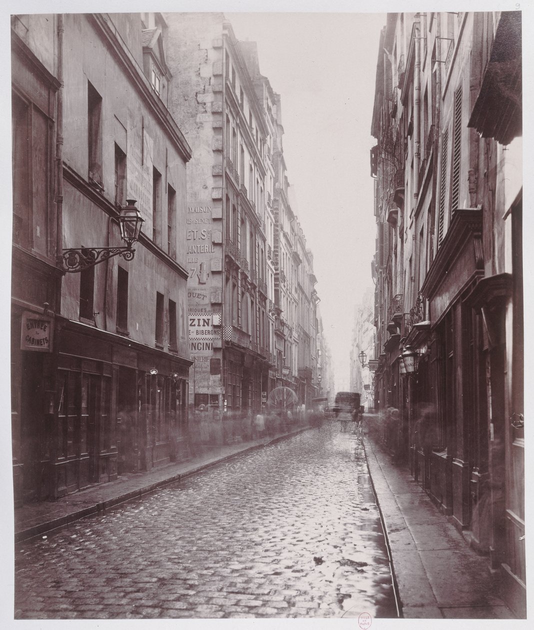 Rue de Gravilliers ، من rue du Temple ، باريس ، 1858-78 بواسطة تشارلز مارفيل