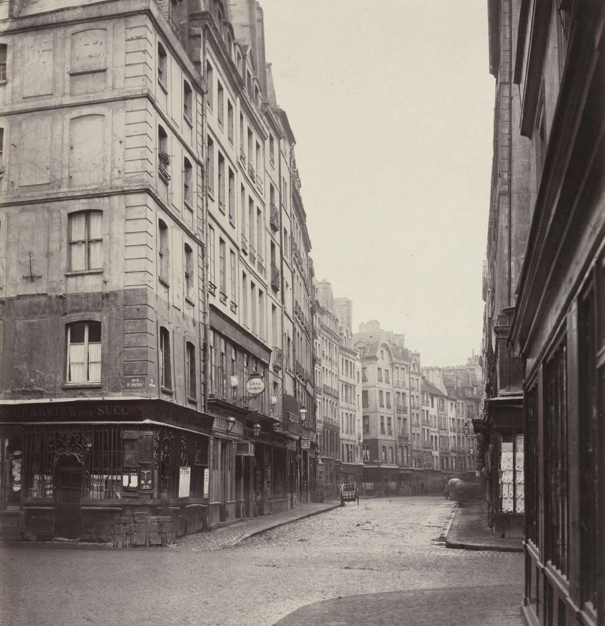 Rue de la Ferronnerie ، ج. 1865. بواسطة تشارلز مارفيل