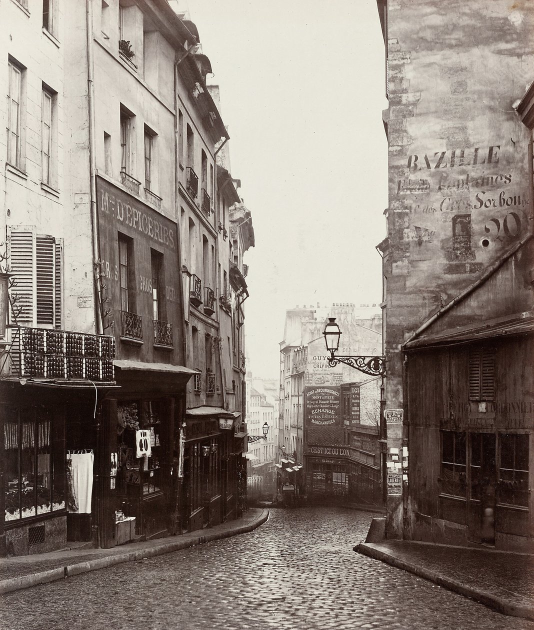 Rue de la Montagne-Sainte-Geneviève بالقرب من تقاطع شارع LaPlace ... ، 186569. بواسطة تشارلز مارفيل