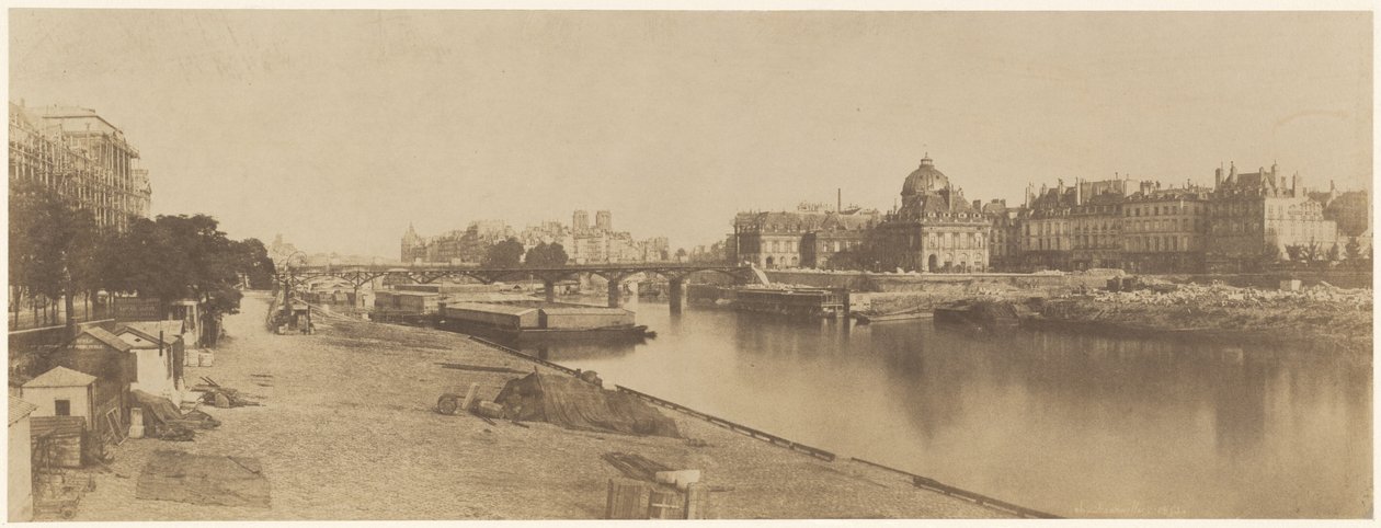 نهر السين من Pont du Carrousel المتجه نحو نوتردام بواسطة تشارلز مارفيل