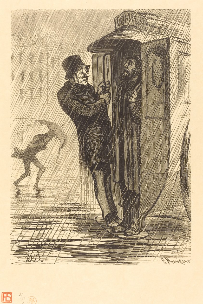 بالكامل!!! بواسطة شارل موران بعد Honoré Daumier