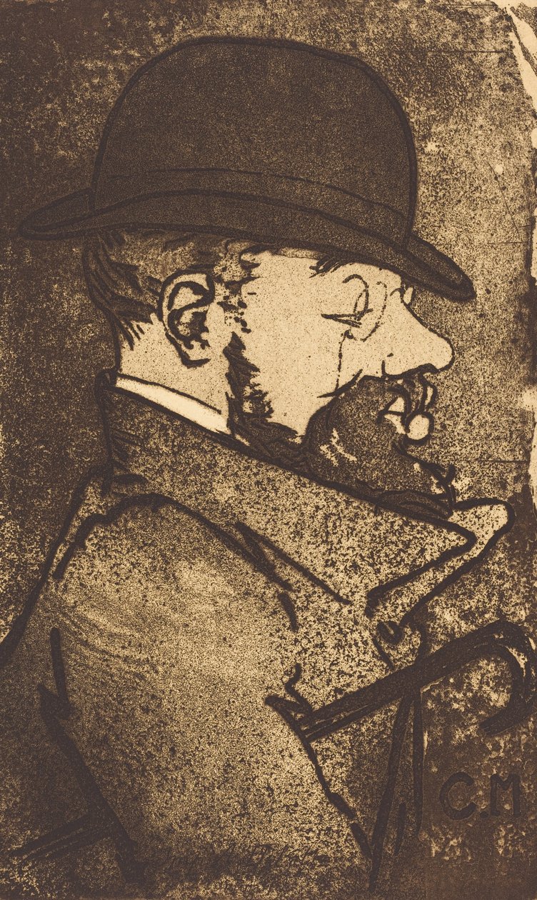هنري دي تولوز لوتريك ، 1890. بواسطة تشارلز مورين