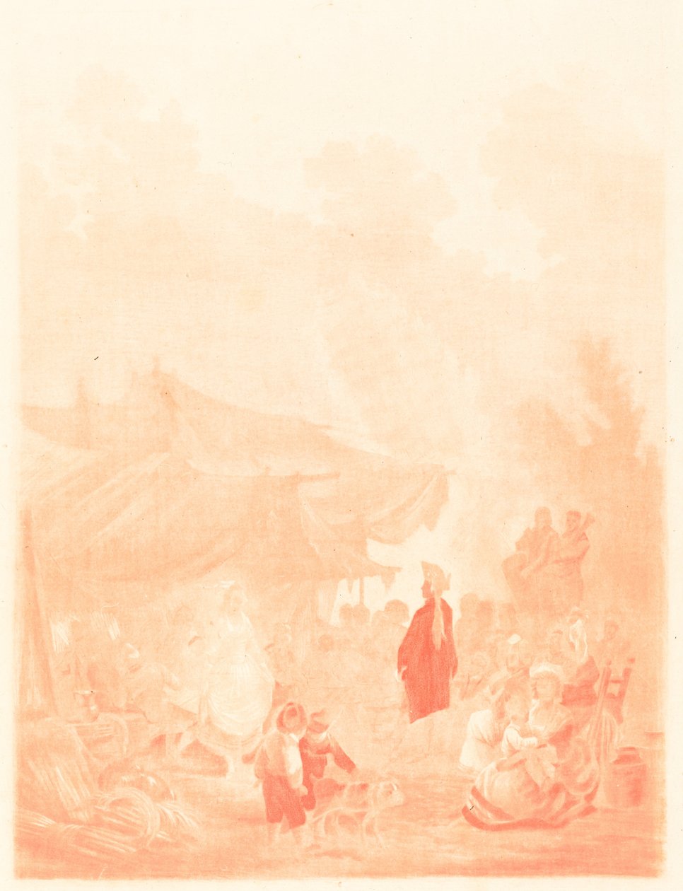 عرس قرية Noce de Village ، 1785. بواسطة تشارلز ملكيور ديسكورتيس