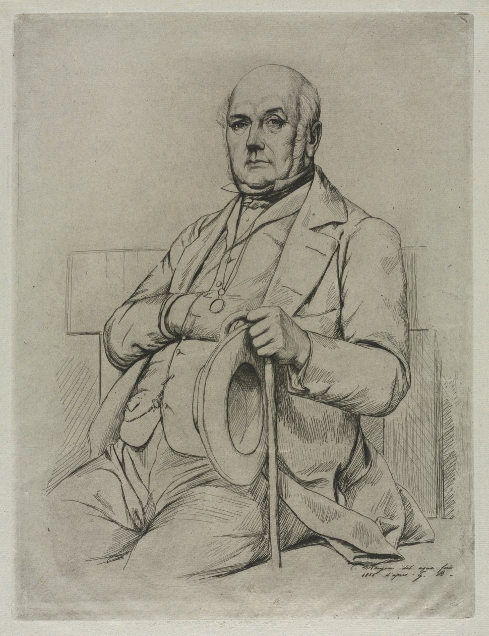 Casimir Le Conte ، 1856. بواسطة تشارلز ميريون