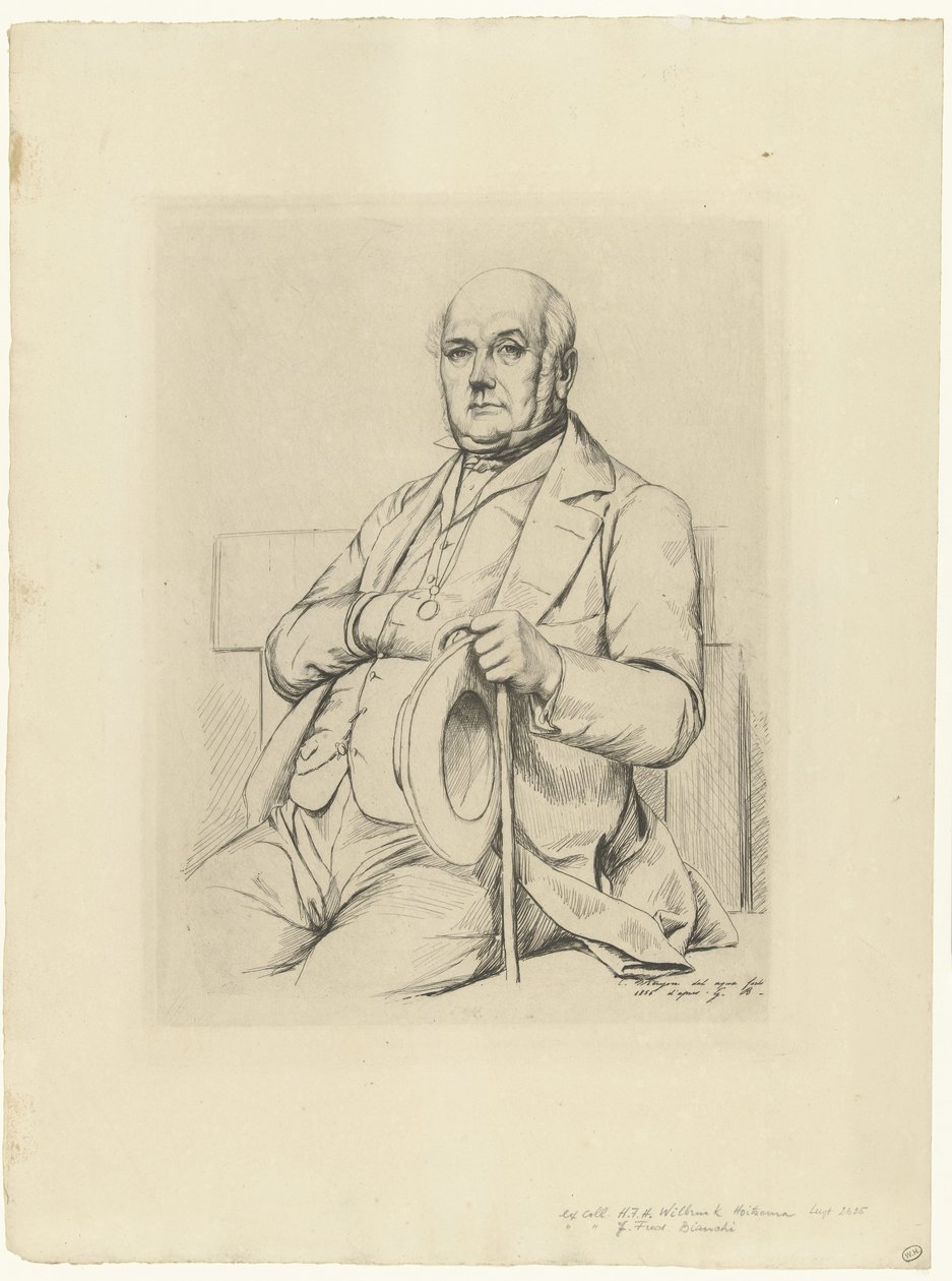Portret van Casimir Le Conte بواسطة تشارلز ميريون