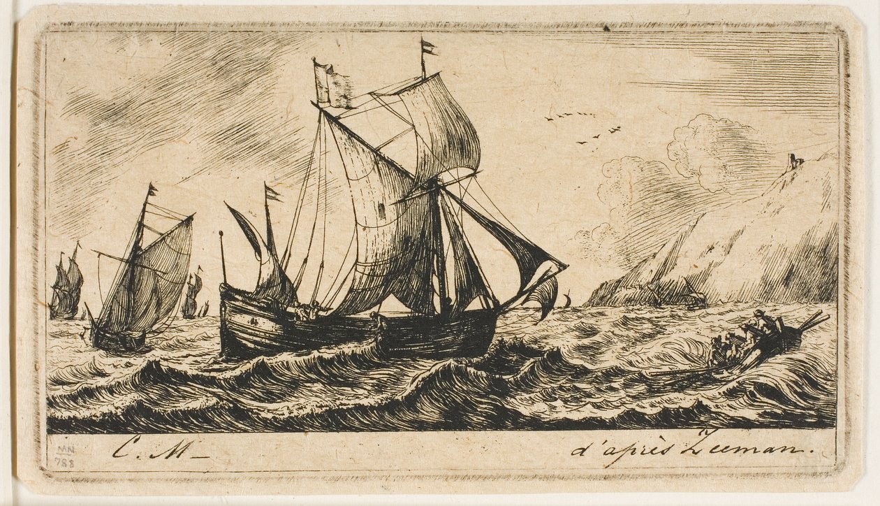 The Galliot of Jean de Vyl of Rotterdam بواسطة تشارلز ميريون