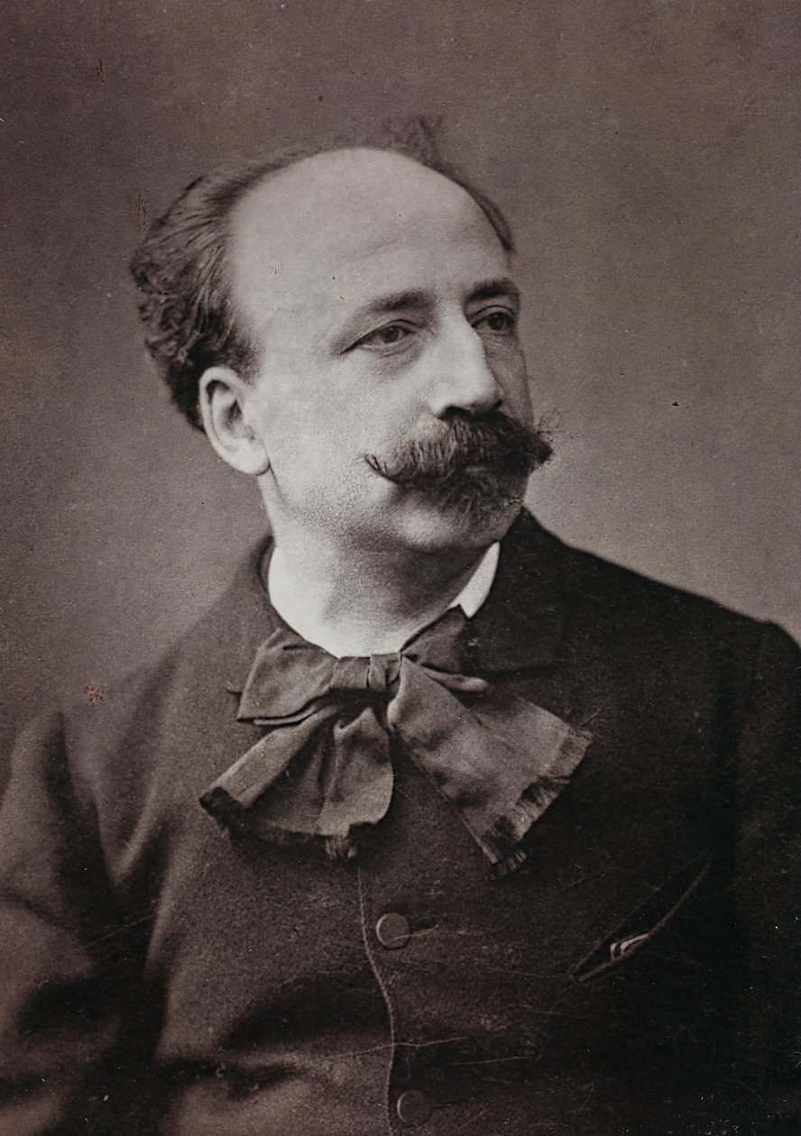 الألبوم الفني والسيرة الذاتية ، السنة الخامسة ، صالون 1885 ؛ صورة للرسام الفرنسي لويس ديشامب (1846-1902) بواسطة تشارلز ميشيلز