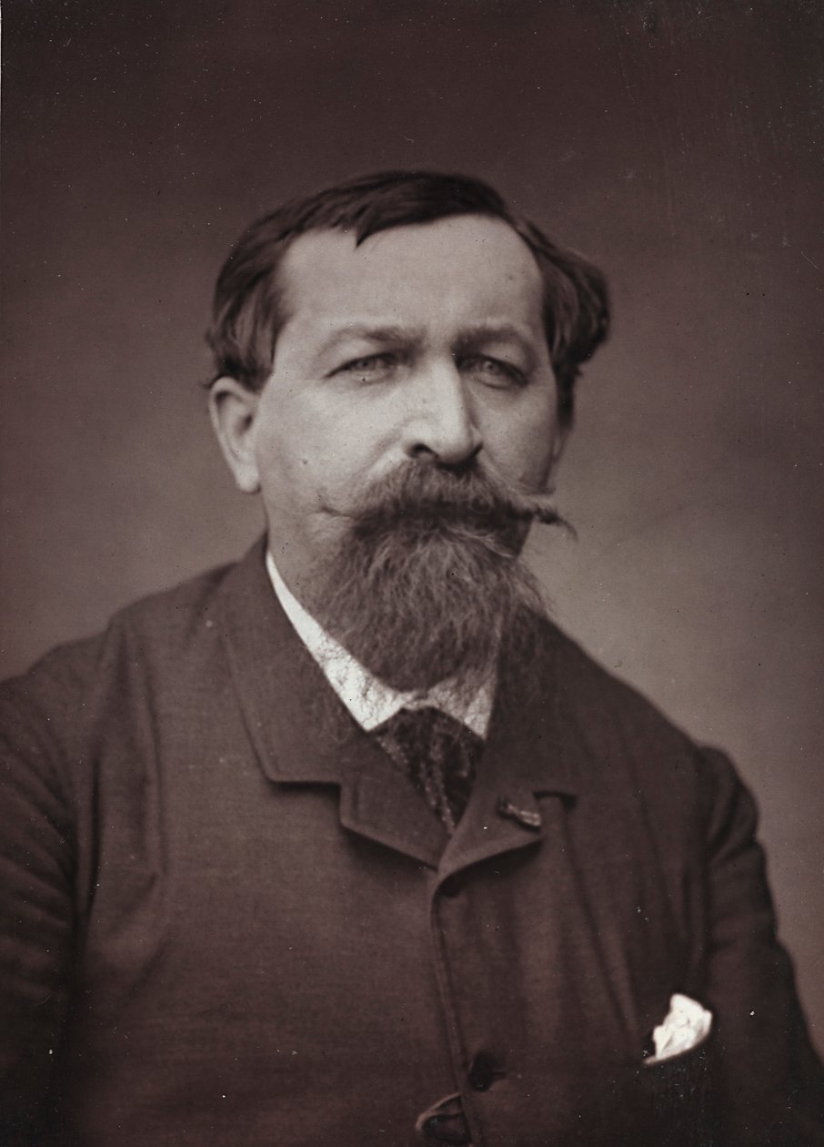 الألبوم الفني والسيرة الذاتية ، السنة السادسة ، صالون 1885 ؛ صورة للرسام جوزيف اميل غريديل (1839-1901) بواسطة تشارلز ميشيلز