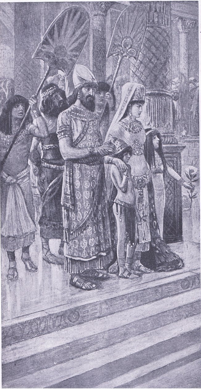 سليمان على خطوات عرشه بواسطة تشارلز ميلز شيلدون