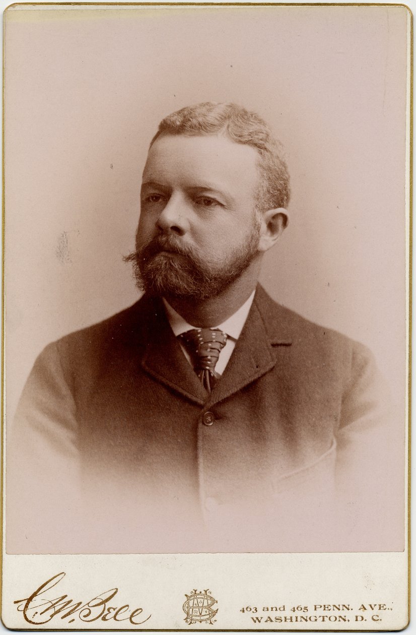 هنري كابوت لودج (1850-1924) ، عضو مجلس الشيوخ الأمريكي (صورة زخرفية) بواسطة تشارلز ميلتون بيل