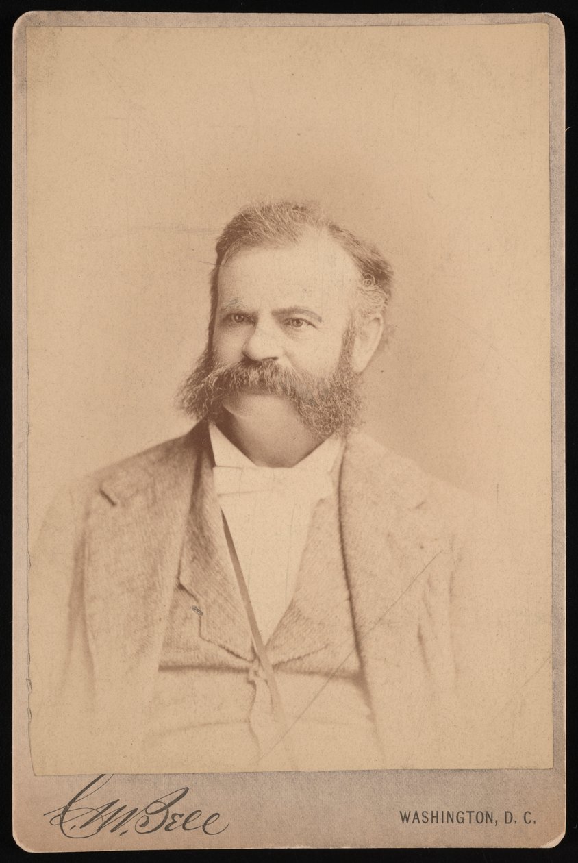 صورة لجون ويسلي باول 1834-1902 ، حوالي 1872. بواسطة تشارلز ميلتون بيل