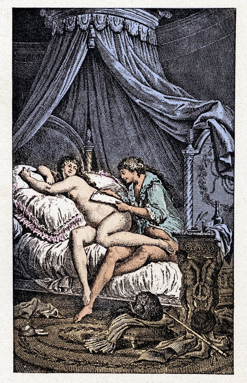 رسم توضيحي لفيلم "Liaisons Dangereuses" (نقش) بواسطة تشارلز مونيه