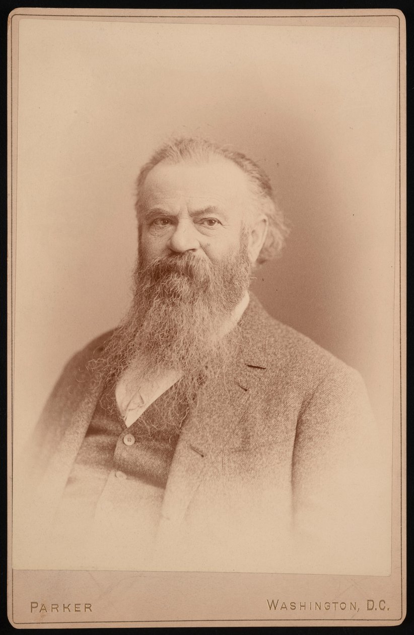 صورة لجون ويسلي باول 1834-1902 ، 1885. بواسطة تشارلز باركر