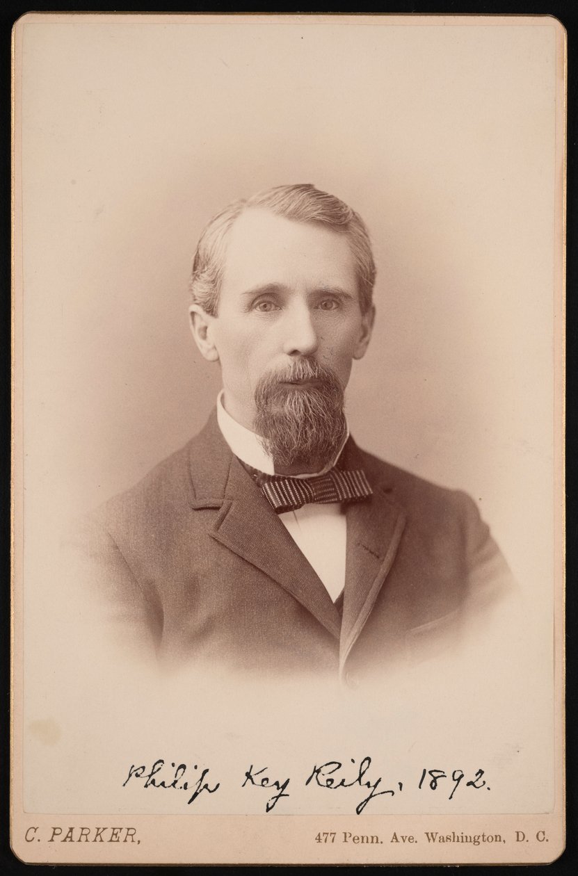 صورة لفيليب كي رايلي 1829-1910 ، 1892. بواسطة تشارلز باركر