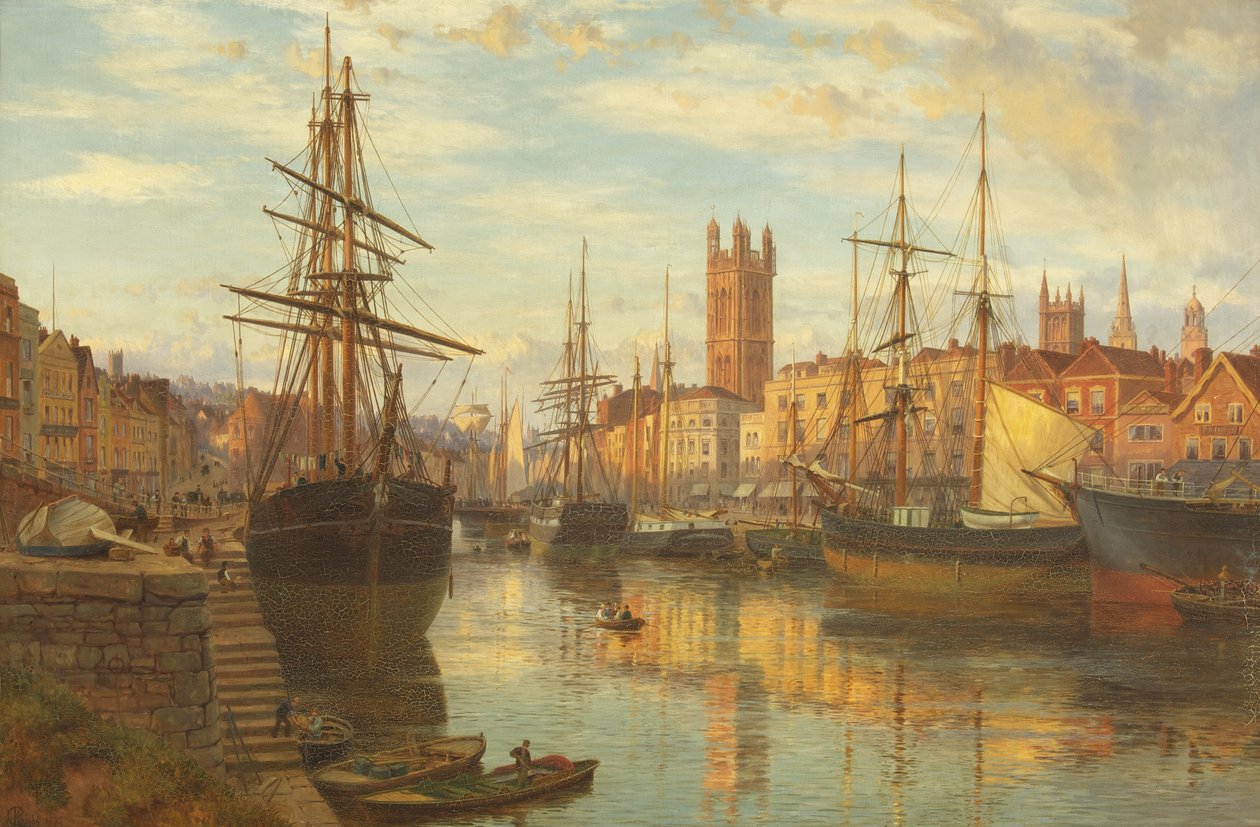 The Floating Harbour, Bristol بواسطة تشارلز بارسونز نايت