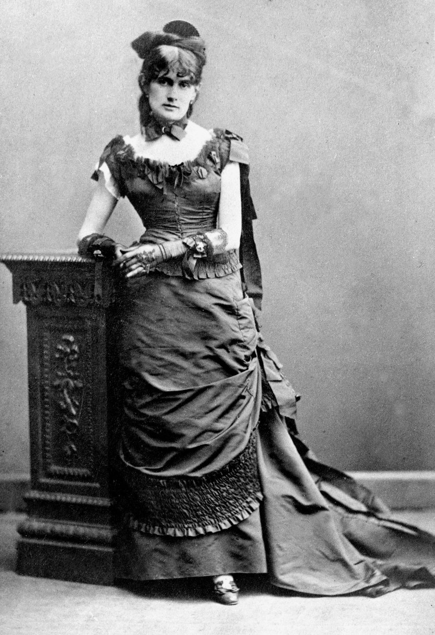 بيرث موريسو ، حوالي عام 1880 (صورة b / w) بواسطة تشارلز ريوتلينجر
