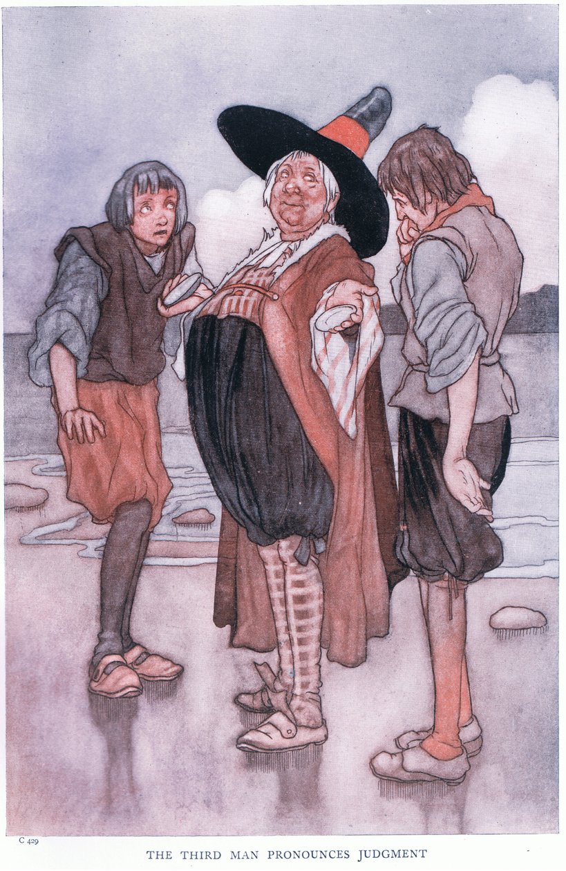 الرجل الثالث يصدر الحكم ، 1930s بواسطة تشارلز روبنسون