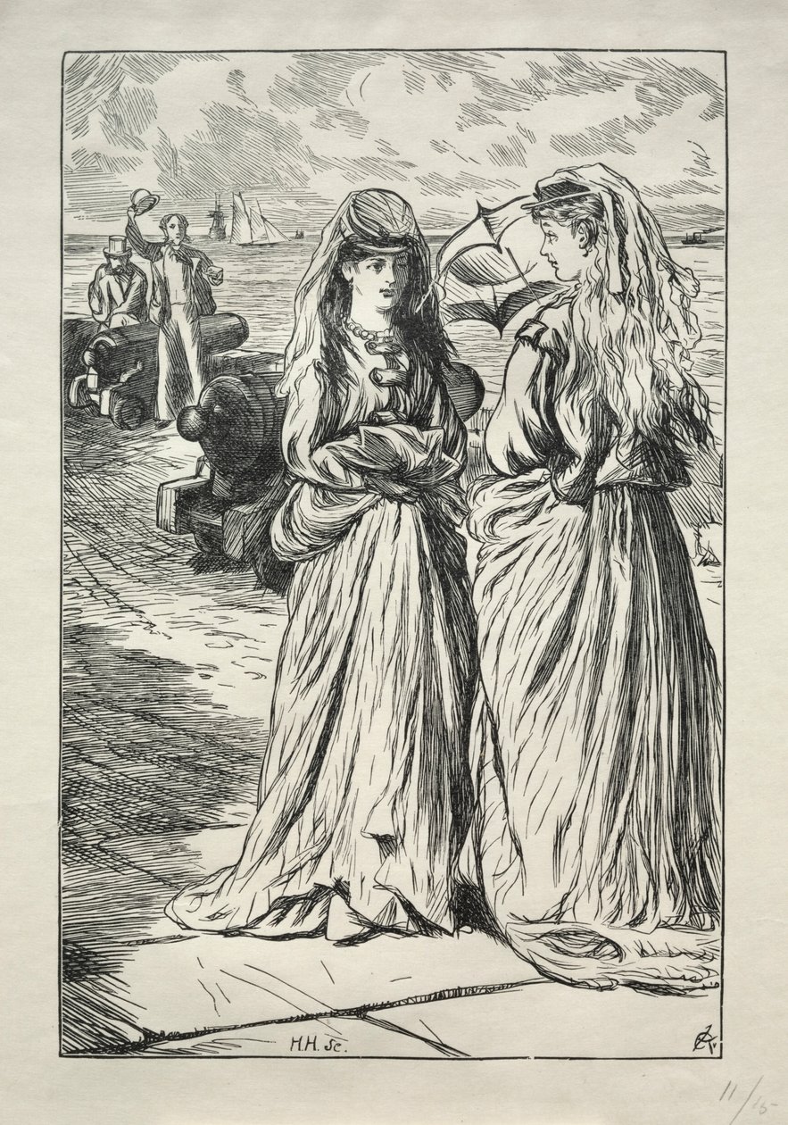 ليدي نيللي - اللعوب ، 1865. بواسطة تشارلز صموئيل كين