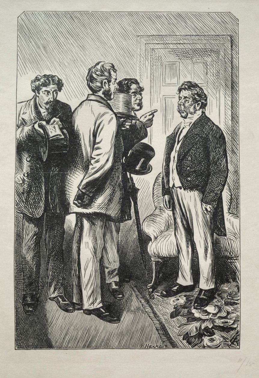 تركيا عيد الميلاد لدينا ، السيد Bobsby المعنية ، 1868. بواسطة تشارلز صموئيل كين