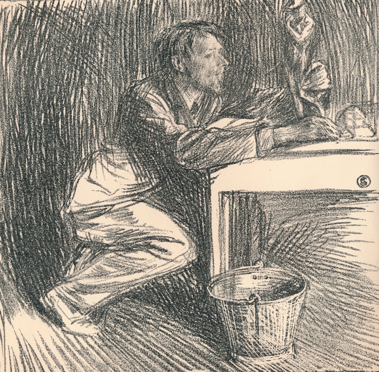 "The Modeller" ، 1891 بواسطة تشارلز شانون