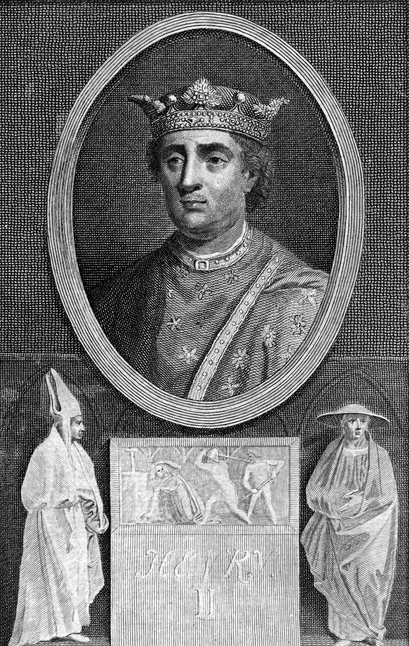هنري الثاني ، ملك إنجلترا ، 1788. بواسطة تشارلز شيروين