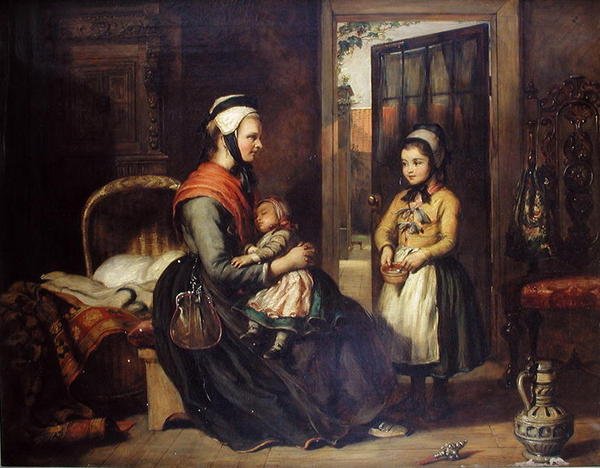 عائلة هولندية بواسطة تشارلز سيمز