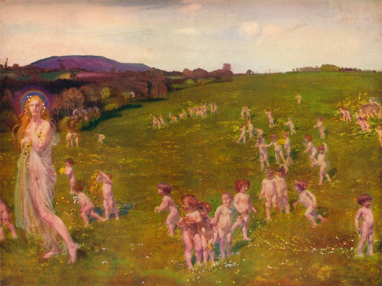 مجيء الربيع ، 1913 بواسطة تشارلز سيمز