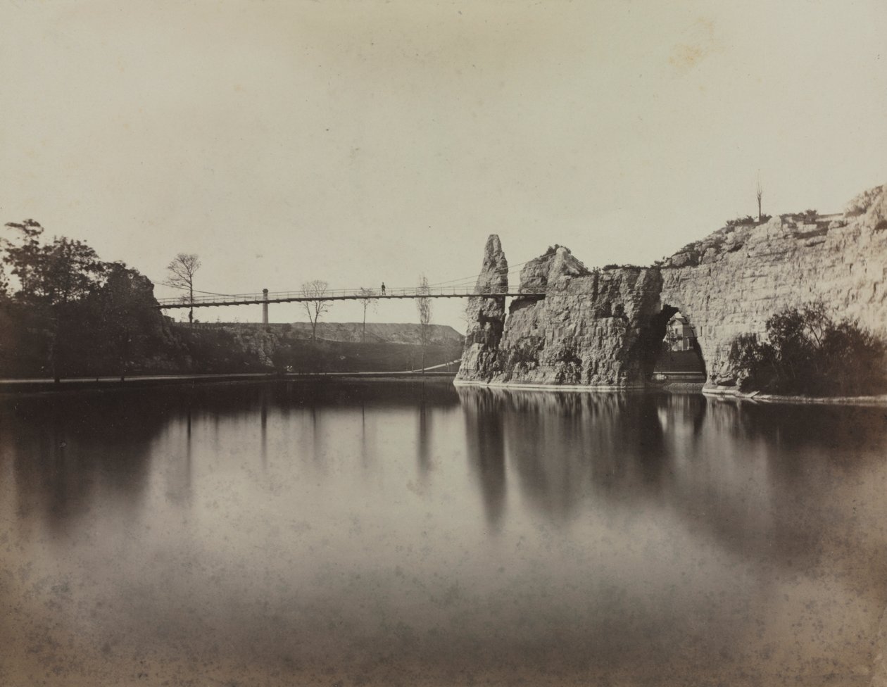 بوتيس شومون ، باريس ، ج. 1860s. بواسطة تشارلز سولييه