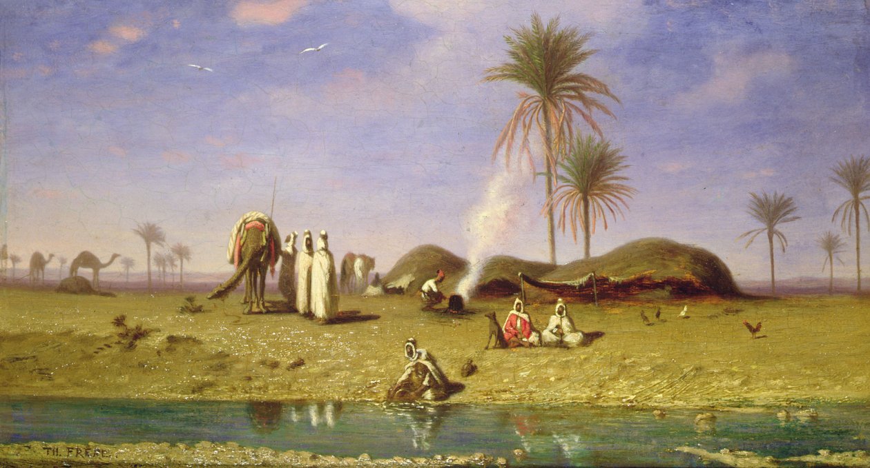 الواحة بواسطة تشارلز ثيودور فرير