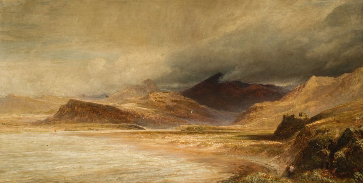 سنودون من بيرنسارن ، 1872. بواسطة تشارلز توماس بيرت