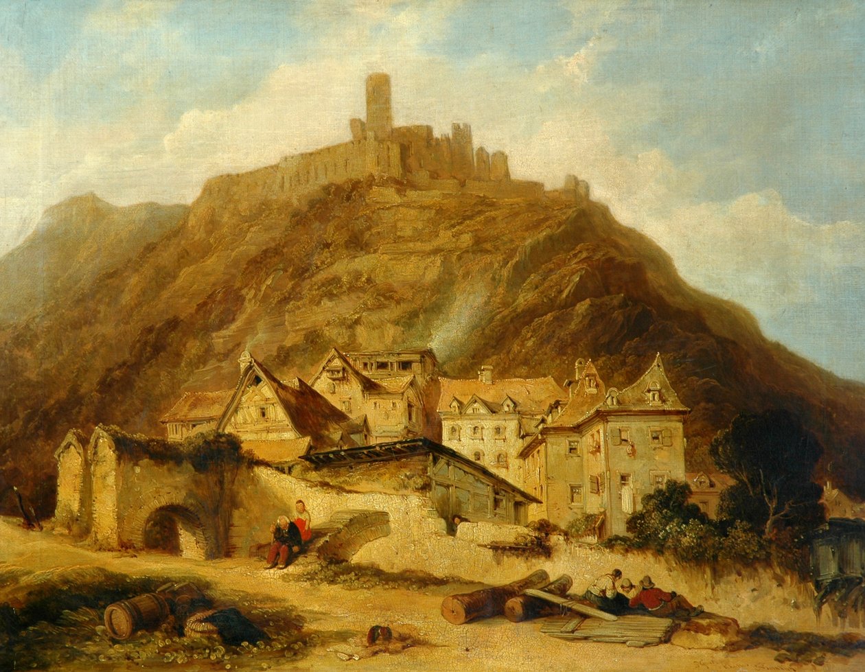 سانت Goar على نهر الراين بواسطة تشارلز تومكينز