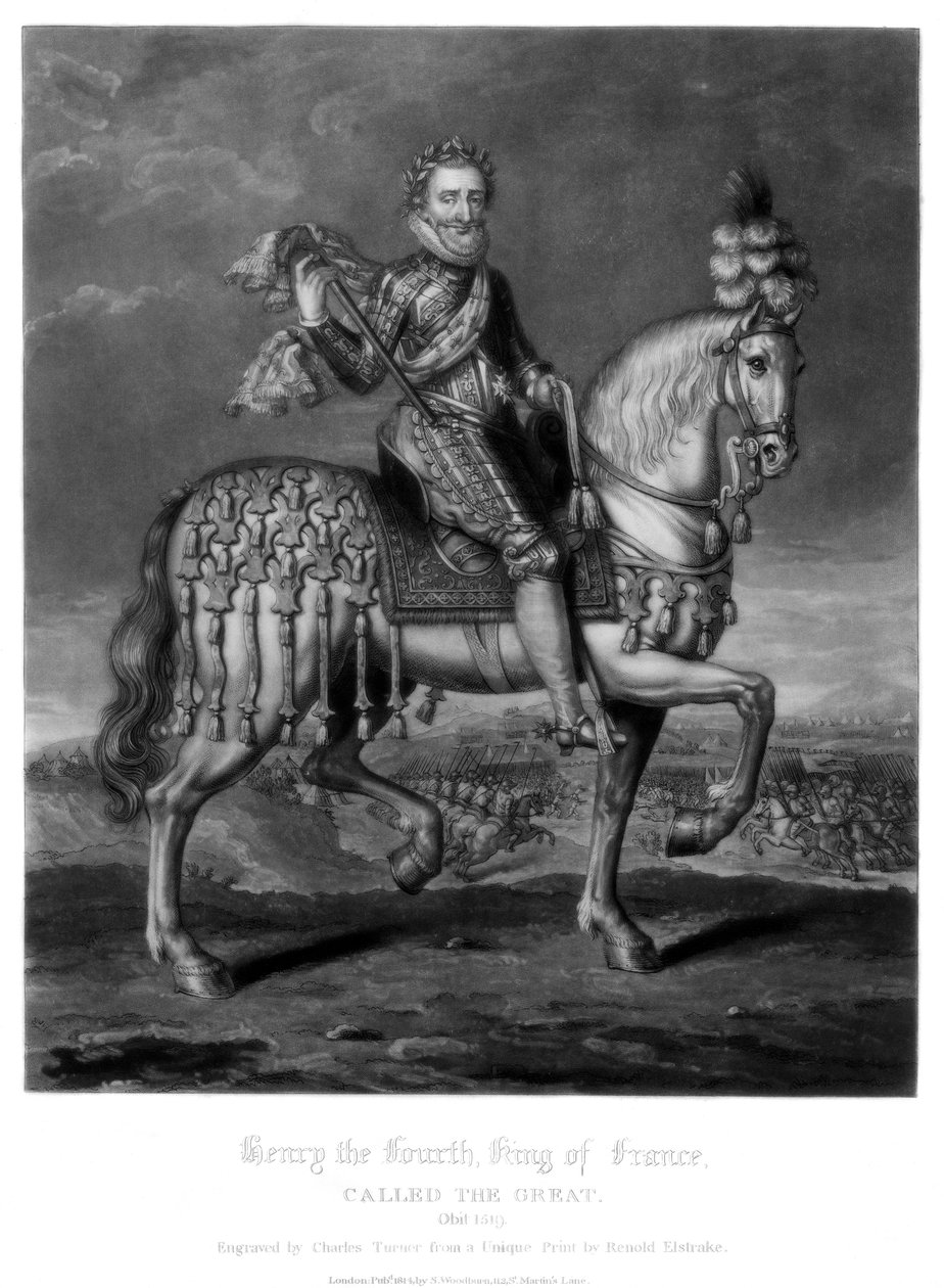 هنري الرابع ، ملك فرنسا ، 1816. بواسطة تشارلز تورنر