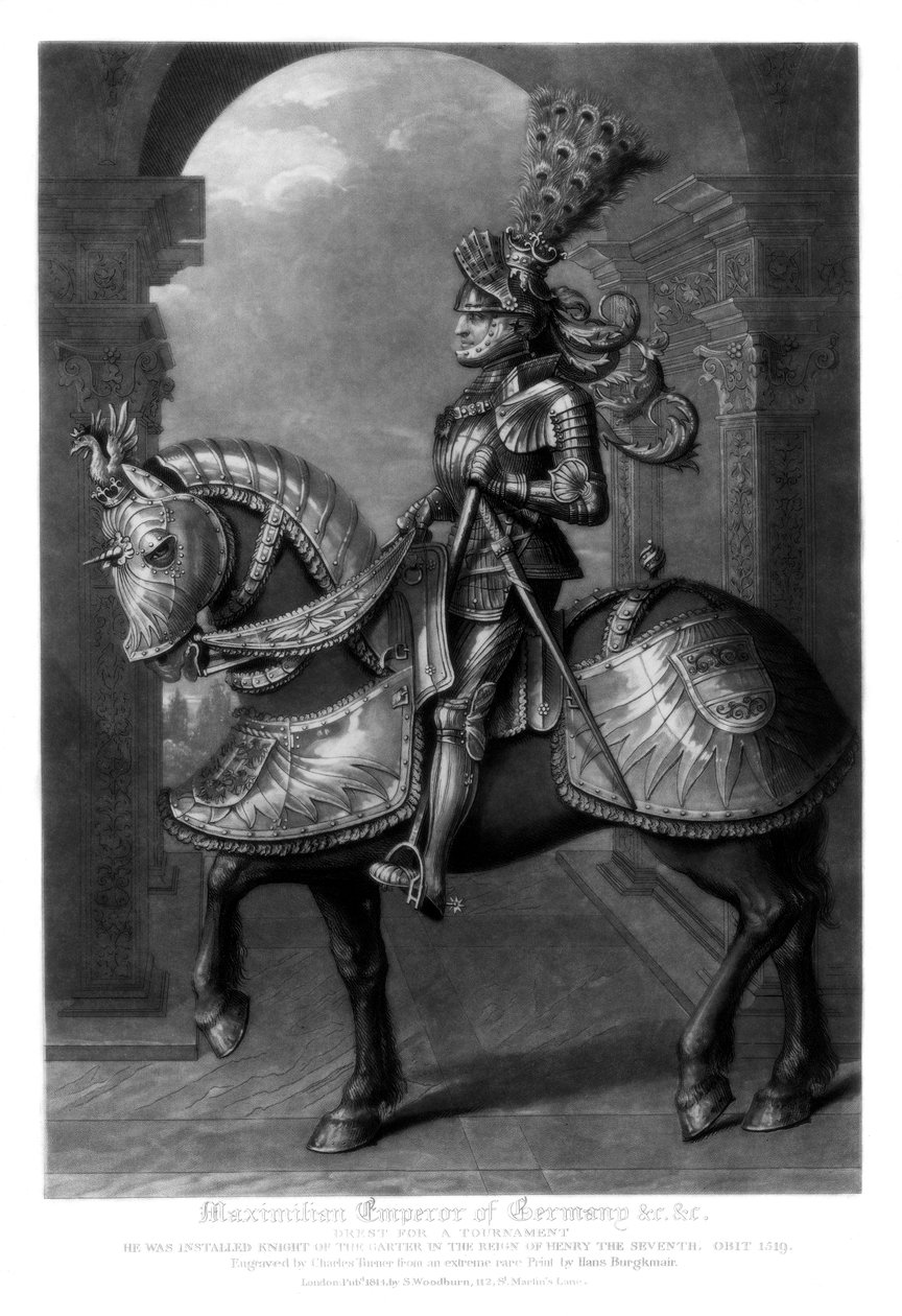 ماكسيميليان الأول ، الإمبراطور الروماني المقدس ، 1816. بواسطة تشارلز تورنر