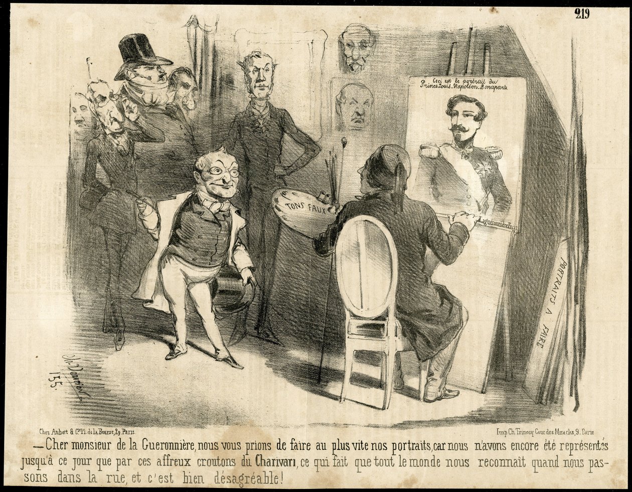 Illustration by Charles Vernier (? -1887) in Le Charivari بواسطة تشارلز فيرنييه